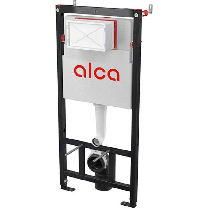 Комплект ALCAPLAST 4 в 1 AM101/1120-41 RU M671-0001 для установки унитаза с панелью смыва, хром глянцевый
